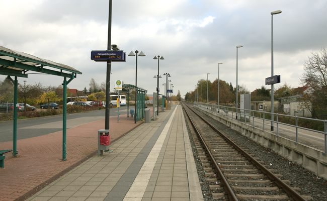Sanitz Bahnhof